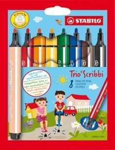 Bild von STABILO Trio Scribbi 8er Etui