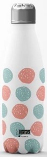 Bild von I-DRINK Thermosflasche 500ml dots