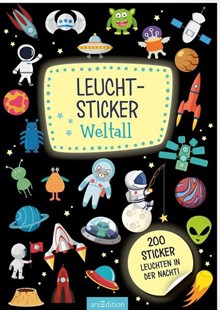 Bild von Leucht-Sticker - Weltall