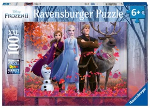 Bild von Children's puzzle 100 XXL Teile - Disney Die Eiskönigin 2 - Magie des Waldes