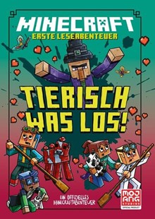 Bild von Eliopulos, Nick: Minecraft Erste Leseabenteuer - Tierisch was los!