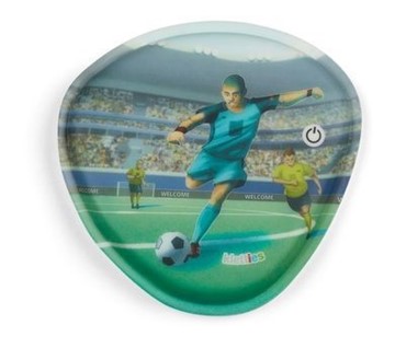 Bild von LED-Klettie Fussball