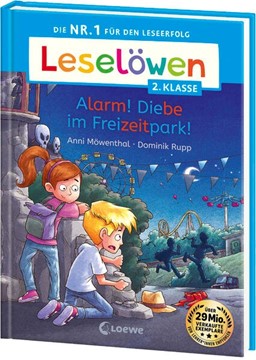 Bild von Möwenthal, Anni: Leselöwen 2. Klasse - Alarm! Diebe im Freizeitpark!