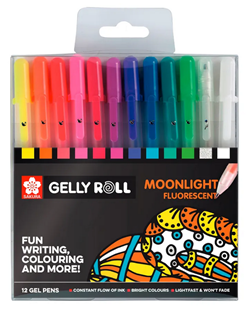 Bild von Talens Gelroller Moonlight 12er Set