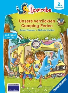 Bild von Niessen, Susan: Unsere verrückten Camping-Ferien - lesen lernen mit dem Leseraben - Erstlesebuch - Kinderbuch ab 7 Jahren - lesen üben 2. Klasse (Leserabe 2. Klasse)