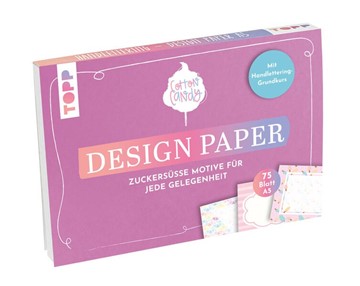 Bild von Blum, Ludmila: Handlettering Design Paper Block Cotton Candy A5