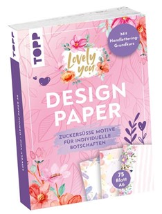 Bild von Blum, Ludmila: Design Paper A6 Lovely You. Mit Handlettering-Grundkurs