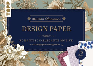 Bild von Riemer, Clara: Regency Romance Design Paper Block A5