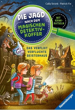 Bild von Stronk, Cally: Die Jagd nach dem magischen Detektivkoffer 7: Das verflixt verfluchte Geisterhaus. Erstlesebuch ab 7 Jahren für Jungen und Mädchen - Halloween Buch - Lesenlernen mit Krimirätseln