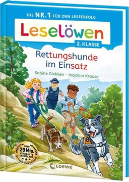 Bild von Giebken, Sabine: Leselöwen 2. Klasse - Rettungshunde im Einsatz