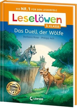 Bild von Rose, Barbara: Leselöwen 3. Klasse - Das Duell der Wölfe