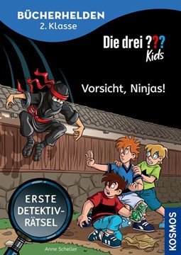 Bild von Scheller, Anne: Die drei ??? Kids, Bücherhelden 2. Klasse, Vorsicht, Ninjas!