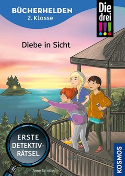 Bild von Scheller, Anne: Die drei !!!, Bücherhelden 2. Klasse, Diebe in Sicht