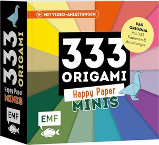 Bild von Edition Michael Fischer (Hrsg.): 333 Origami Minis - Happy Paper - Dein dekorativer Wendeblock zum kreativen Falten & Notieren