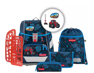 Bild von STEP BY STEP 2in1 PLUS Schulranzen-Set "Tractor Freddy", 6-teilig