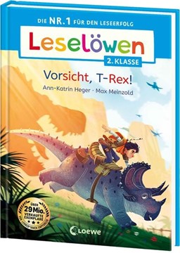 Bild von Heger, Ann-Katrin: Leselöwen 2. Klasse - Vorsicht, T-Rex!