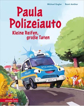 Bild von Engler, Michael: Paula Polizeiauto - Kleine Reifen, große Taten: Abenteuer-Bilderbuch ab 4 Jahren mit sprechenden Autos