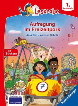 Bild von Kiel, Anja: Leserabe 1. Lesestufe - Aufregung im Freizeitpark