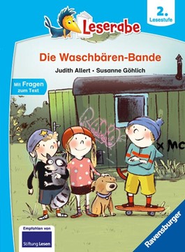 Bild von Allert, Judith: Leserabe - 2. Lesestufe - Die Waschbären-Bande