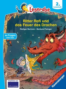 Bild von Bertram, Rüdiger: Leserabe - 2. Lesestufe - Ritter Rafi und das Feuer des Drachen