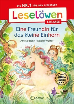 Bild von Benn, Amelie: Leselöwen 1. Klasse - Eine Freundin für das kleine Einhorn