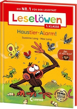 Bild von Lang, Suzanne: Leselöwen 1. Klasse - Jim ist mies drauf - Haustier-Alarm!