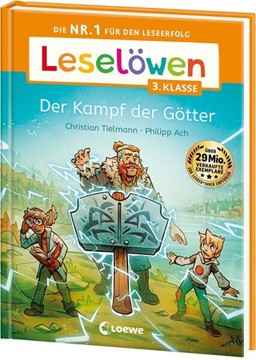 Bild von Tielmann, Christian: Leselöwen 3. Klasse - Der Kampf der Götter